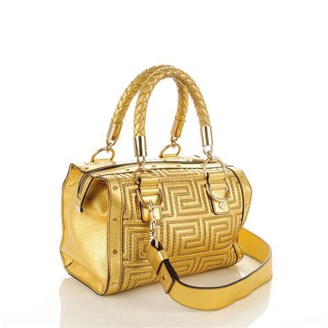 gold VERSACE Women Handbags 